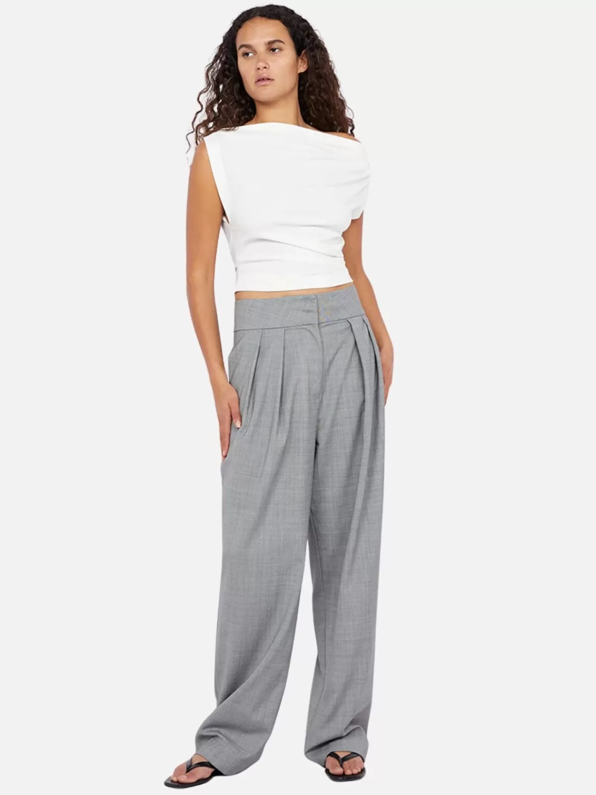 Bec + Bridge Pants | Monika Pant - Salt & Pepper