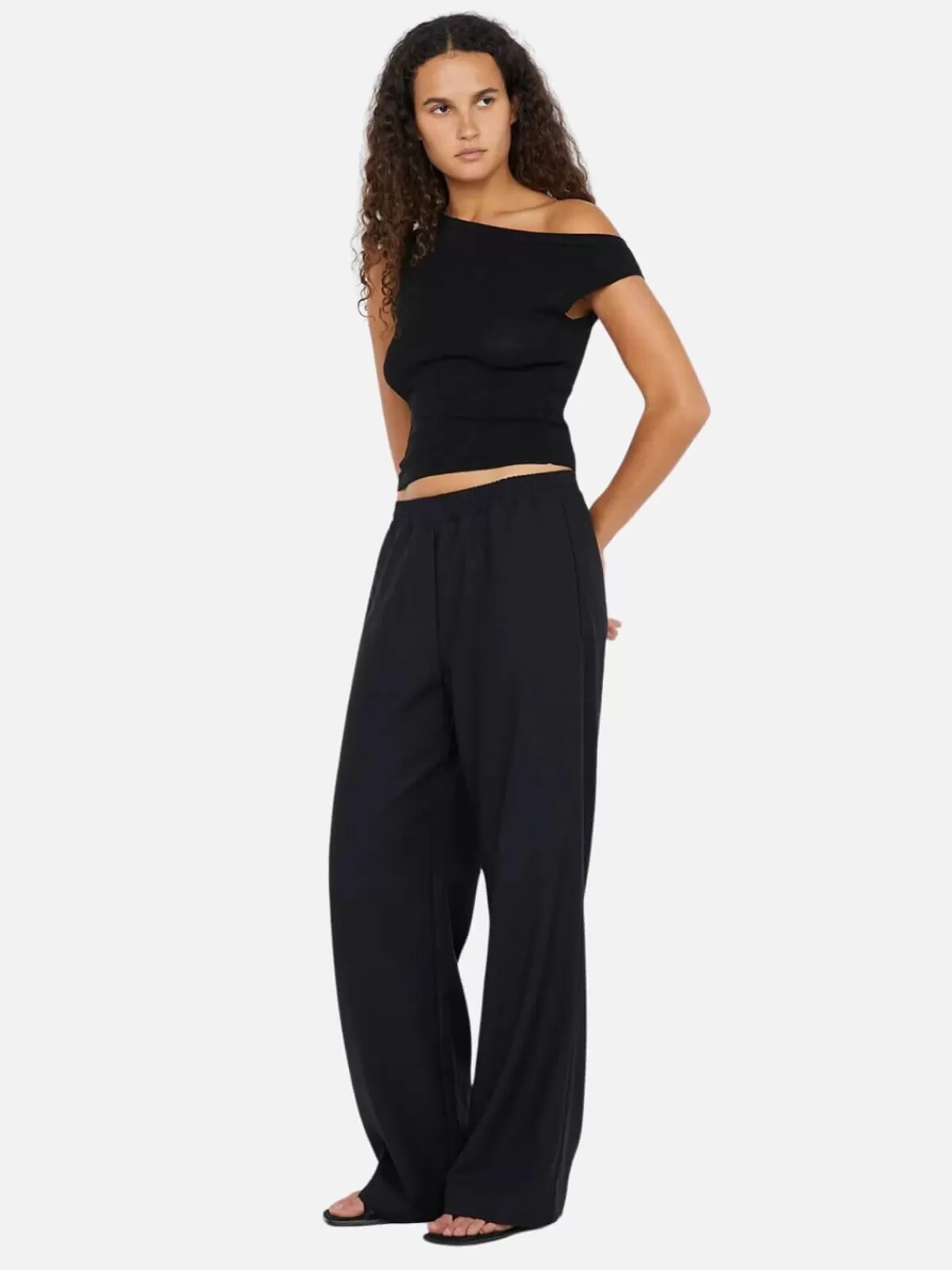 Bec + Bridge Pants | Sets | Ninah Drawstring Pant - Black