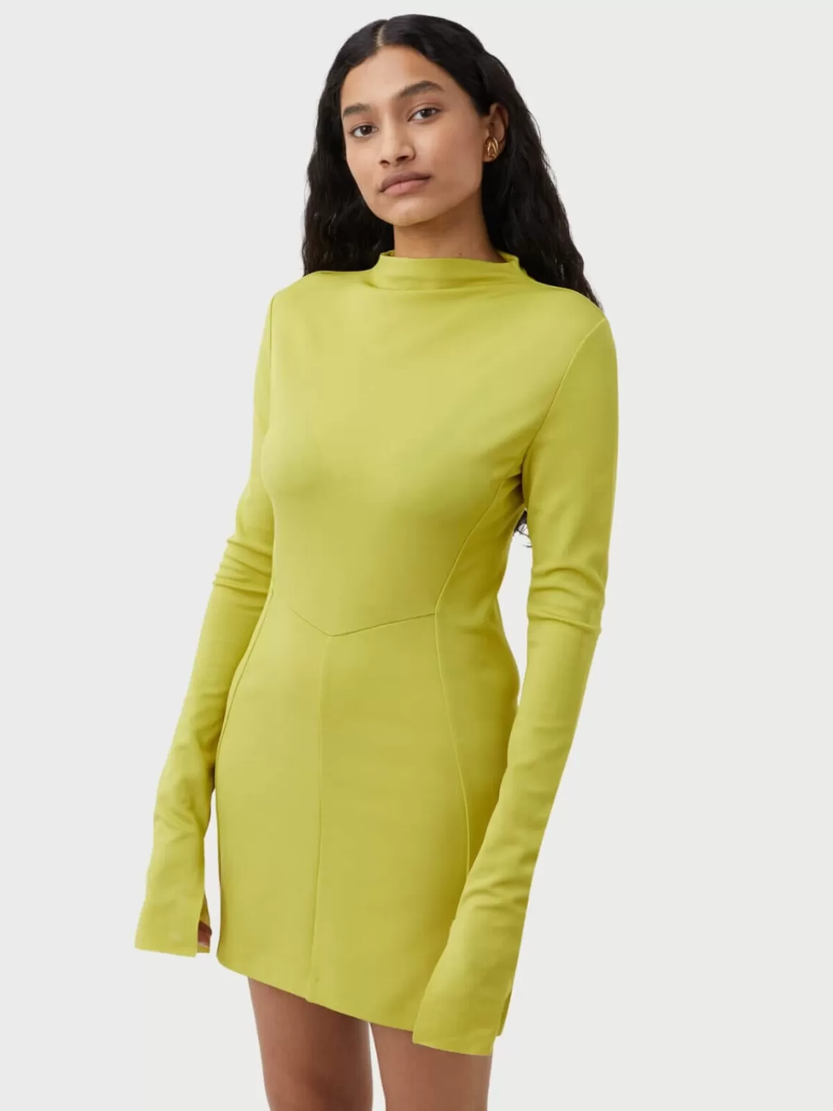 Camilla and Marc Dresses & Jumpsuits | Olea Long Sleeve Dress - Chartreuse