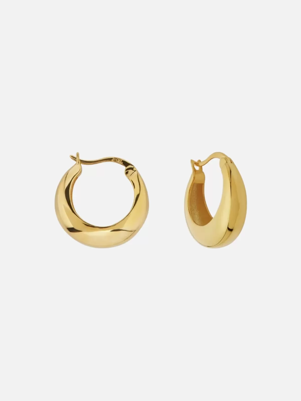 Saint Valentine Earrings | Jewellery | Positano Hoops - Gold