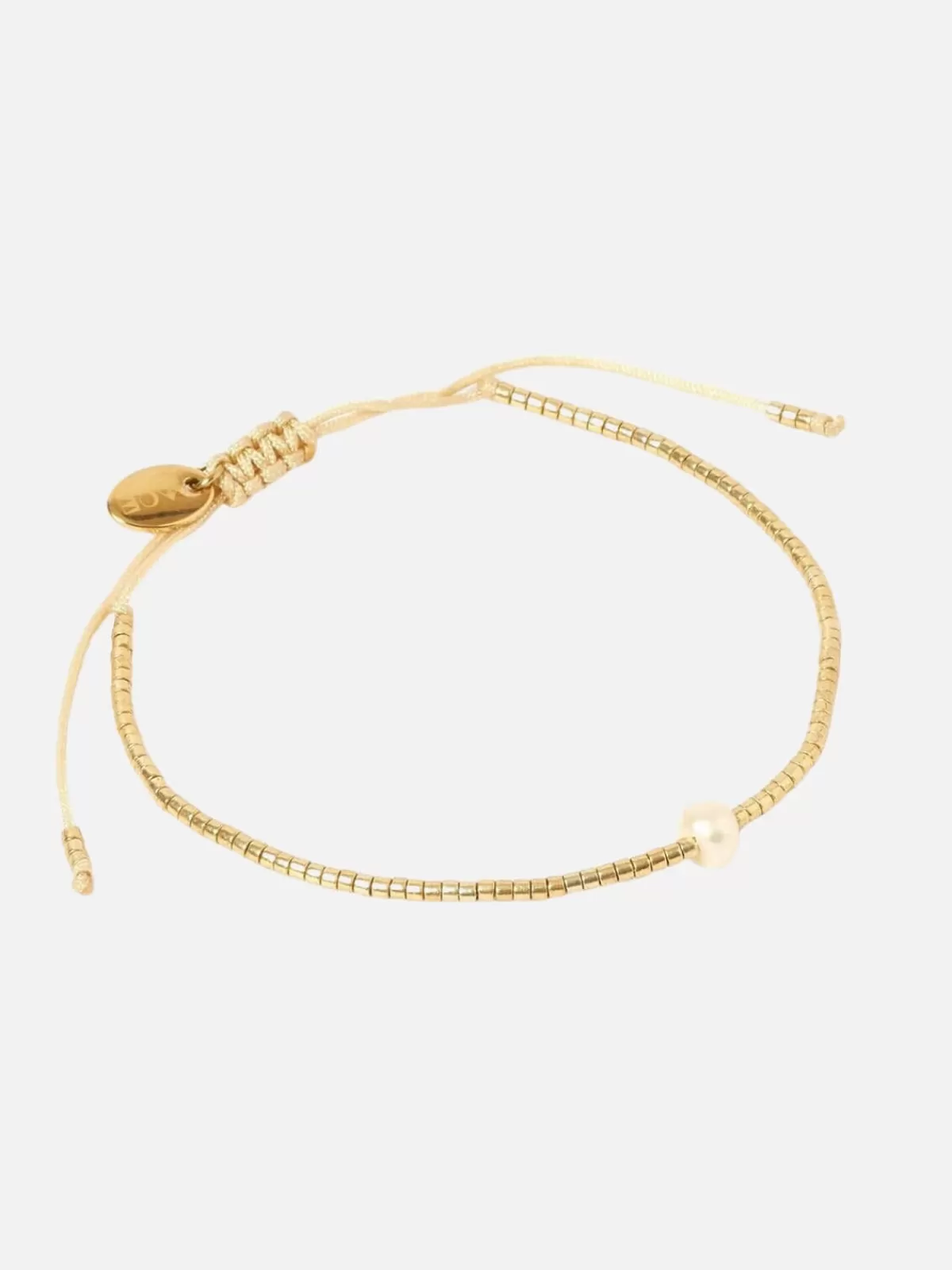 Arms Of Eve 14K | Bracelets & Bangles | River Bracelet - Gold/Pearl