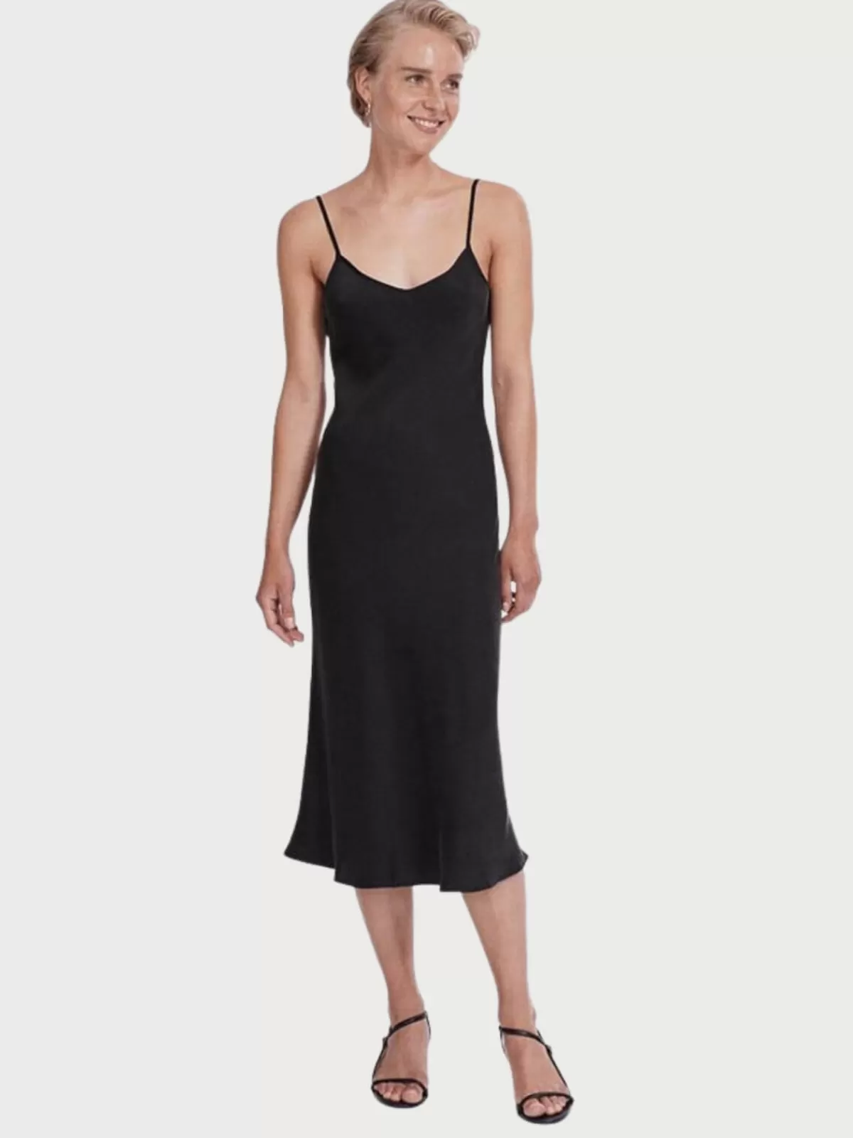 Silk Laundry Dresses & Jumpsuits | 90's Slip Dress - Black