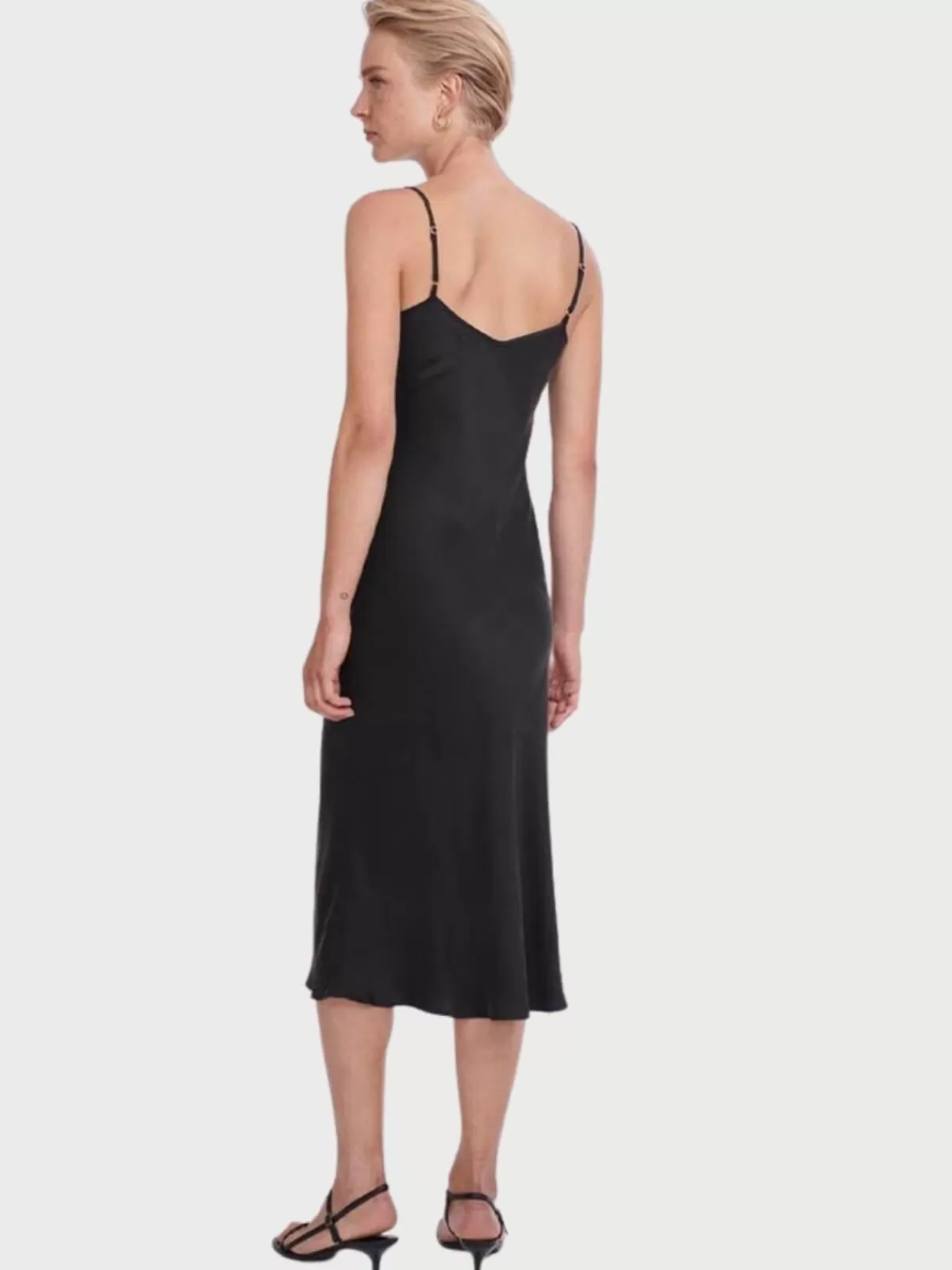 Silk Laundry Dresses & Jumpsuits | 90's Slip Dress - Black