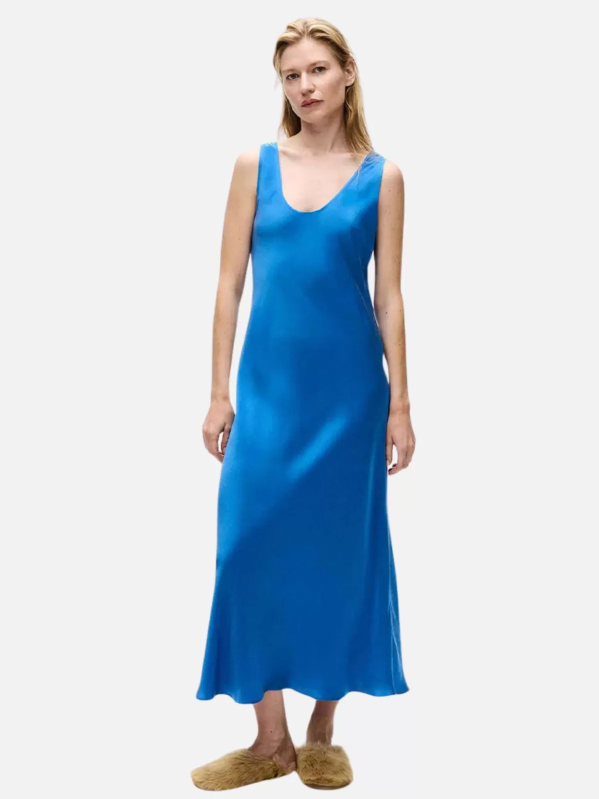 Silk Laundry Dresses & Jumpsuits | Scoop Neck Dress - Wave