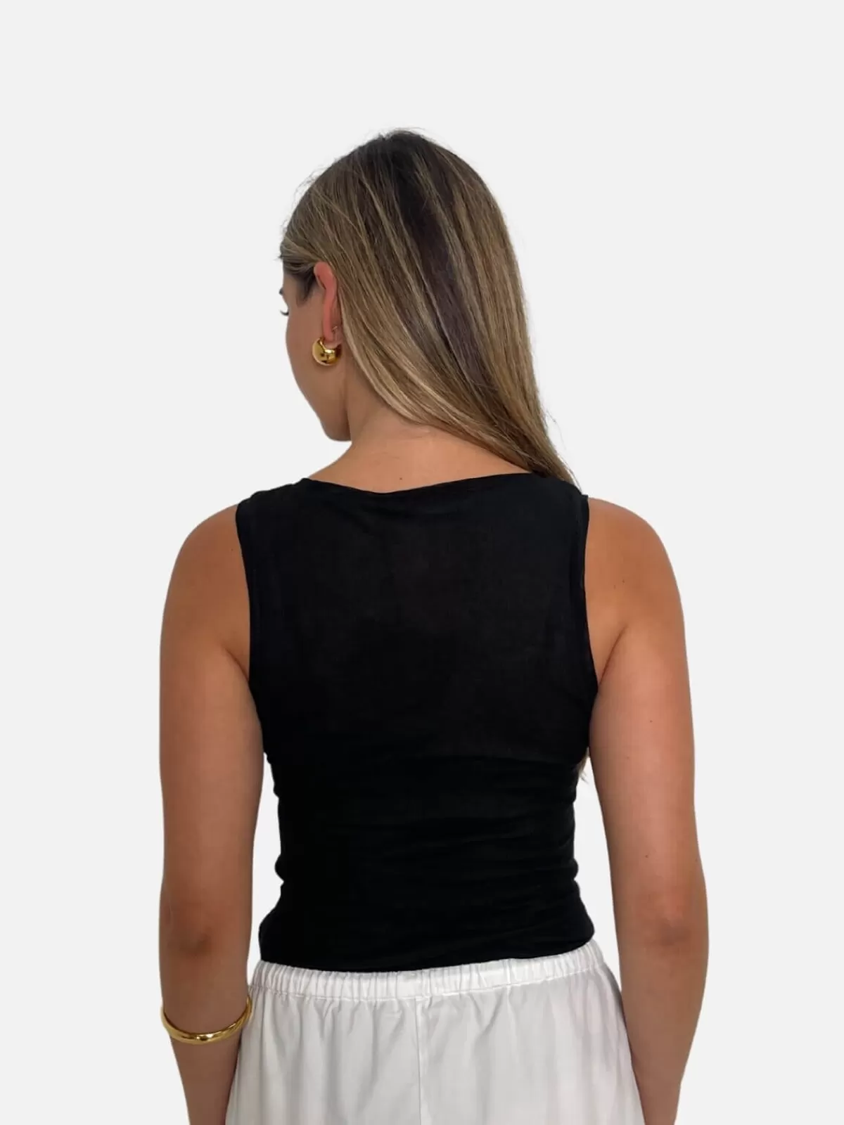 Camilla and Marc Tops | Sunisa Singlet - Black