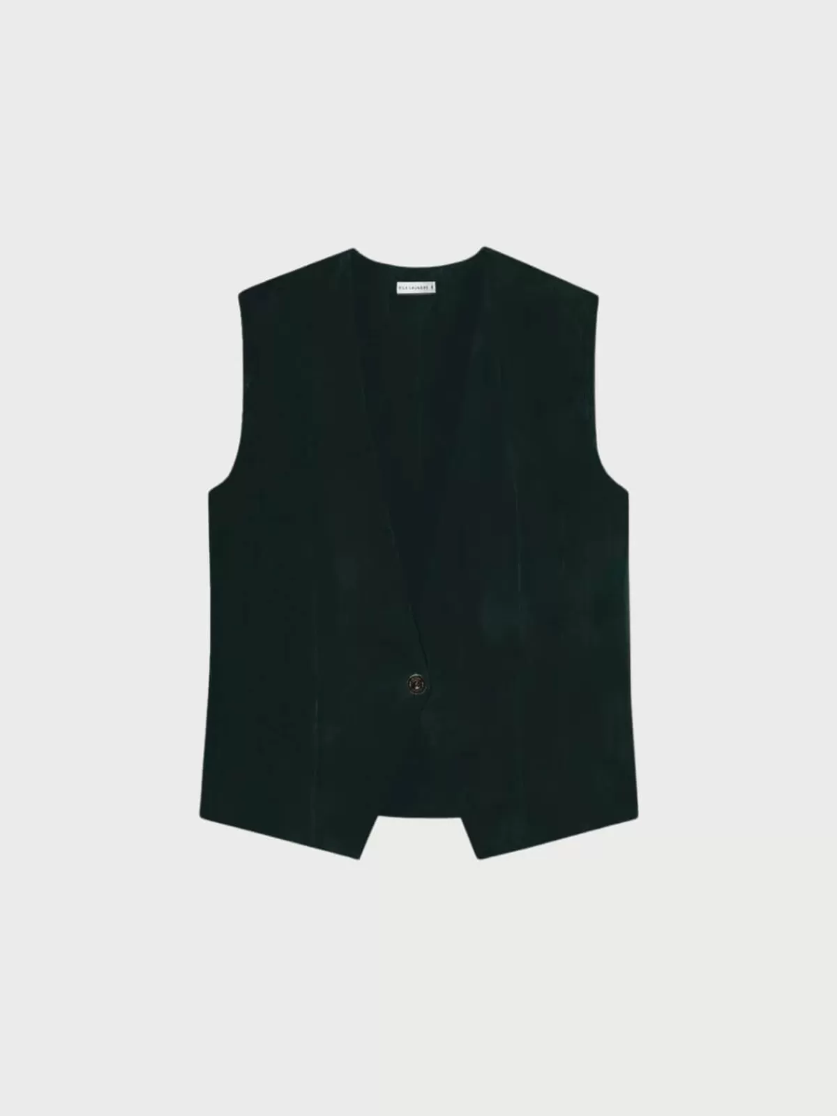 Silk Laundry Gifts & Home | Tops | Twill Slouch Vest - Black