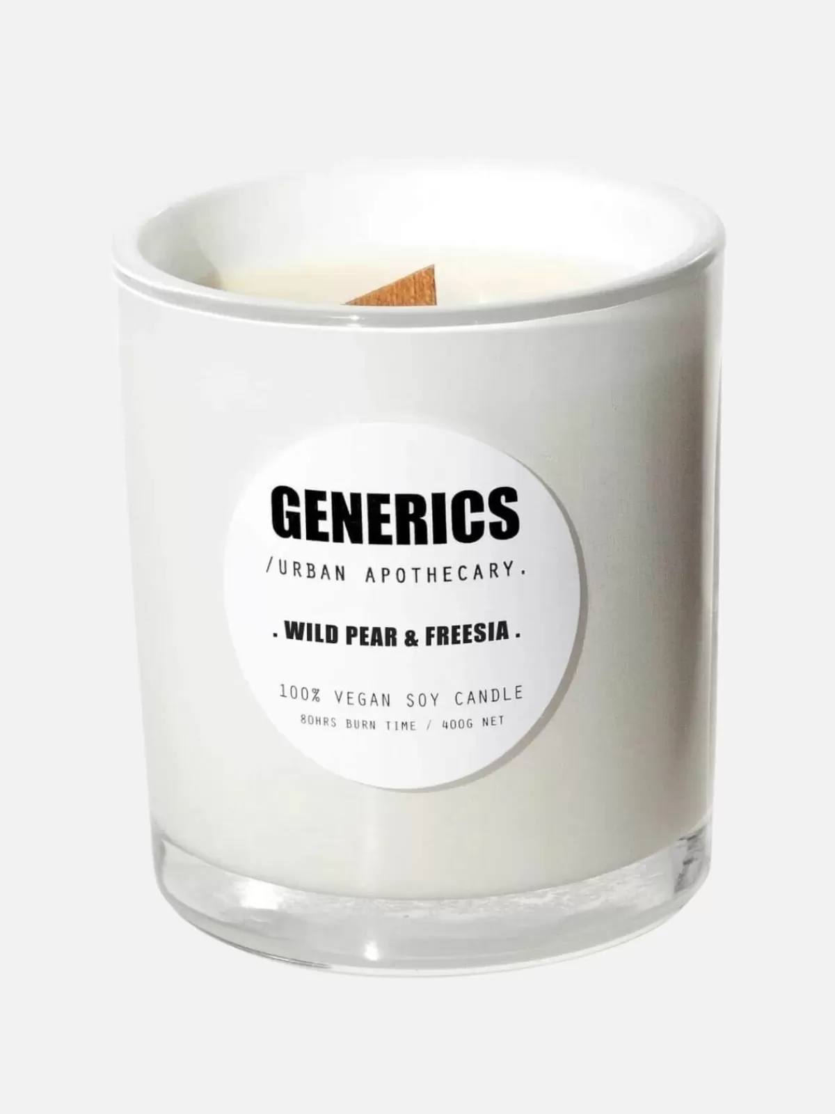 Generics Gifts & Home | Vegan Soy Candle & Chrome Lid