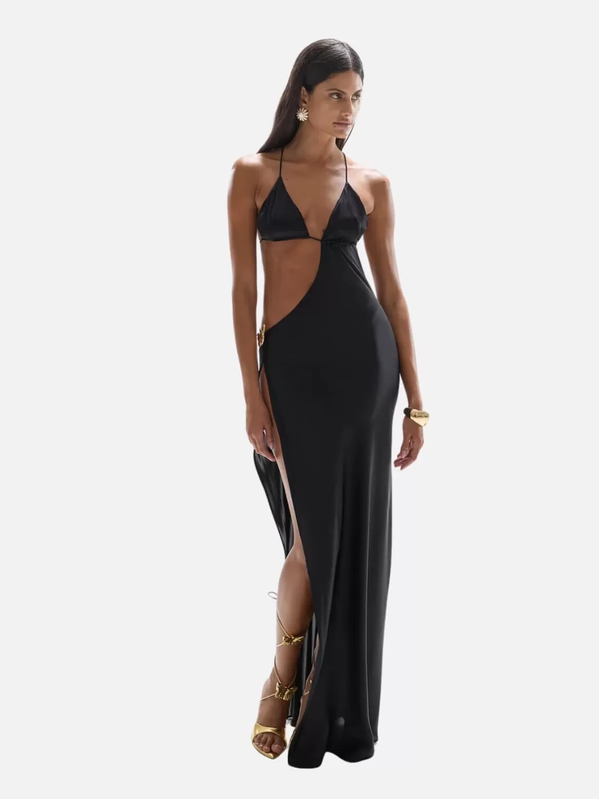 Cin Cin Dresses & Jumpsuits | Villa Heart Maxi Dress - Black