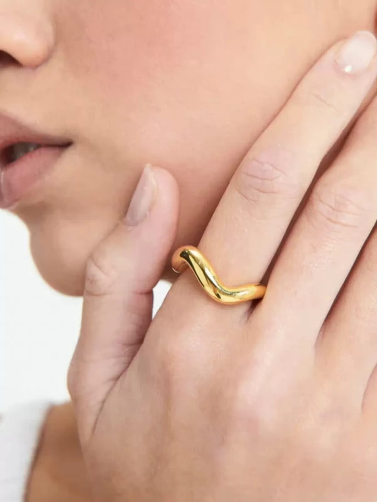 Saint Valentine Jewellery | Wabi Sabi Ring - Gold