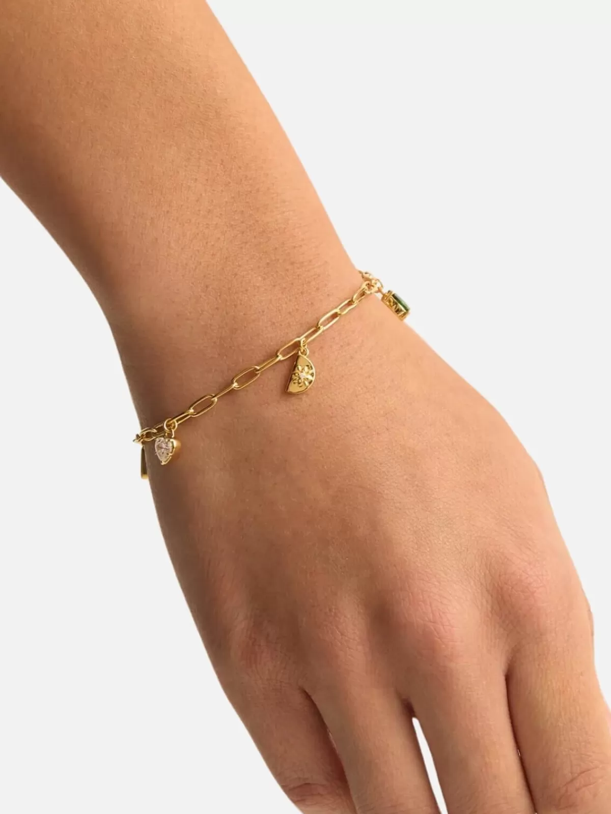 By Charlotte Bracelets & Bangles | Jewellery | Wanderlust Charm Bracelet - 18k Gold