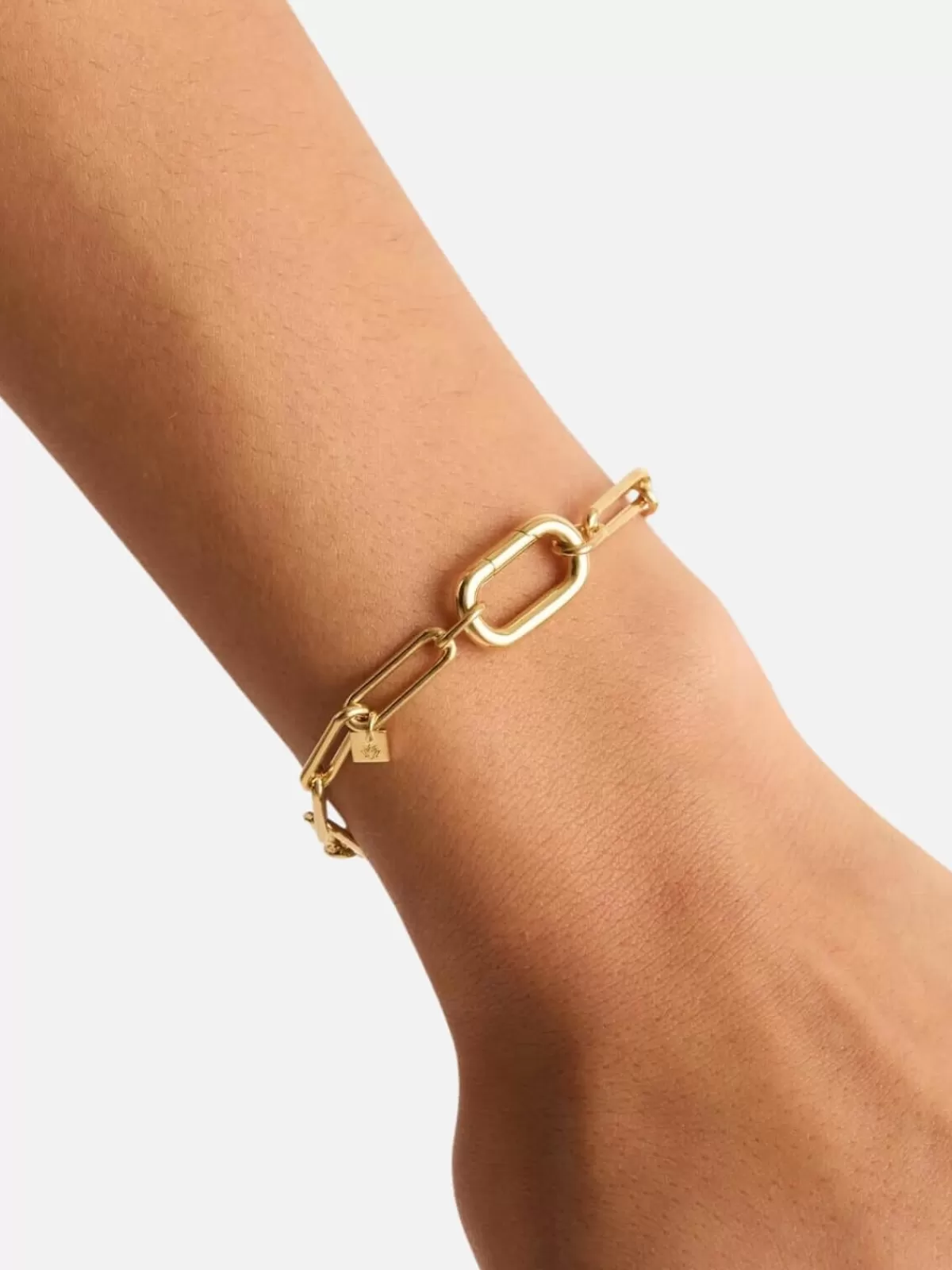 By Charlotte Bracelets & Bangles | Jewellery | With Love Annex Link Bracelet - 18k Gold