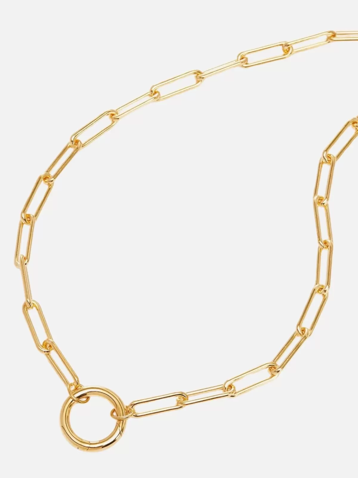 By Charlotte Necklaces | Jewellery | 18" With Love Annex Link Necklace - 18k Gold